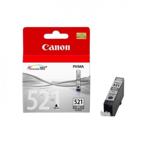 Картридж струйный Canon CLI-521GY, серый, 9 мл., для MP980/ 990 (2937B004)