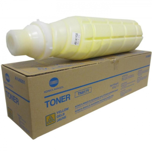Тонер-картридж Konica-Minolta TN-617Y желтый 31000 страниц для bizhub PRESS C70hc (A1U9251)