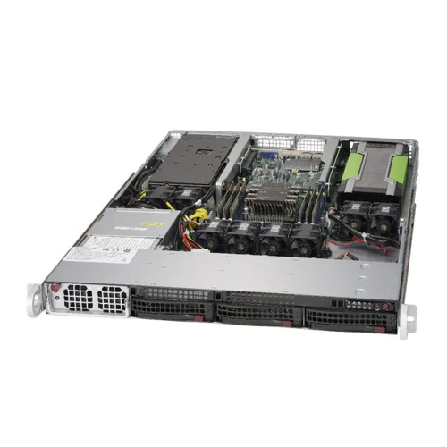 Серверная платформа/ Supermicro SERVER SYS-5019GP-TT (MBD-X11SPG-TF-P, 818GTS-1K43BP2) (1xLGA 3647, C621 , 6xDDR4 ECC DDR4, 3 Hot-swap 3.5