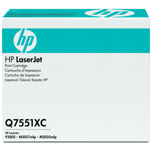 Контрактный картридж HP 51X лазерный увеличенной емкости (13000 стр) (Q7551XC)