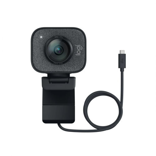 Веб-камера Logitech StreamCam FHD, USB 3.1, с микрофоном, черный (960-001281) фото 2
