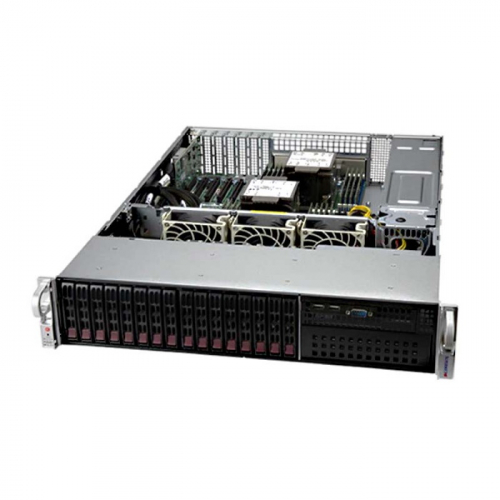 Серверная платформа Supermicro SuperServer 220P-C9RT 2U/ noCPU(2)3rd GenScalable/ TDP 270W/ no DIMM(18)/ SATARAID HDD(16)SFF/ 2x10GbE/ 2x1200W (SYS-220P-C9RT)