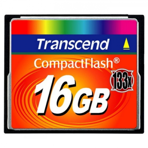 Карта памяти Transcend 16GB CompactFlash 133x (TS16GCF133)