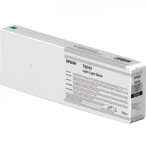 Картридж струйный Epson T8049 светло-серый 700 мл для CS-P6000/7000/8000/9000 (C13T804900)