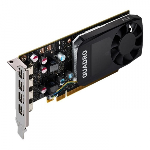 Видеокарта PCI-E PNY , PCI-E, Quadro P620 , GDDR5, 2GB, 128 bit, 4xmDP, Low Profile, 4xmDP (VCQP620DVIBLK-1) фото 2