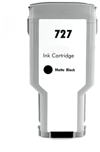 Картридж/ HP 727 Matte Black для Designjet T920/ T930/ T930PS/ T1500/ T1530/ T1530PS/ T2500/ T2530/ T2530PS 130-ml (B3P22A) White Box With Chip (OC-B3P22A)