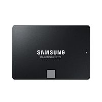 Накопитель Samsung 860 EVO SSD 2.5" 500GB SATA 6Gbit/s TLC 3D NAND 512MB 520/550MBs 90000 IOPS RTL (MZ-76E500BW analog MZ-75E500BW)