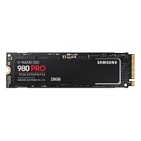 Твердотельный накопитель Samsung SSD 250GB 980 PRO, V-NAND 3-bit MLC, Elpis, M.2 (2280) PCIe Gen 4.0 x4, NVMe 1.3c, R6400/W2700, IOPs 500 000/600 000 (MZ-V8P250BW)