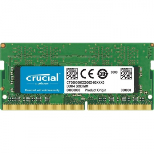 Модуль памяти Crucial DDR4, SO-DIMM, 4GB, 2666MHz, PC4-21300 Mb/s, CL19, 1.2V, RTL (CT4G4SFS8266)