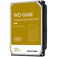 Western Digital HDD SATA-III 20Tb GOLD WD201KRYZ, 7200rpm, 512MB buffer, 1 year