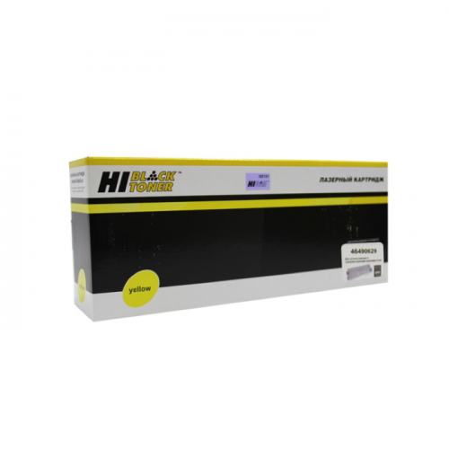 Тонер-картридж Hi-Black HB-46490629, желтый, 6000 страниц, для OKI C532/C542/MC573/MC563 (220095953)