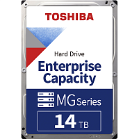 Toshiba Enterprise HDD 3.5" SATA 14ТB, 7200rpm, 256MB buffer (MG07ACA14TE), 1 year