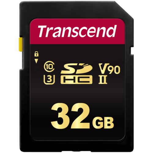 Transcend 32GB SDHC Class 10 UHS-II U3 V90 R285, W180MB/ s (TS32GSDC700S)