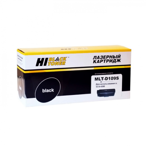 Картридж Hi-Black HB-MLT-D109S, черный, 2000 страниц, для Samsung SCX-4300/ 4310/ 4315 (99116373)