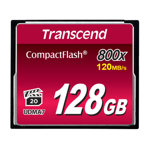 Transcend 128GB Compact Flash 800x (TS128GCF800)
