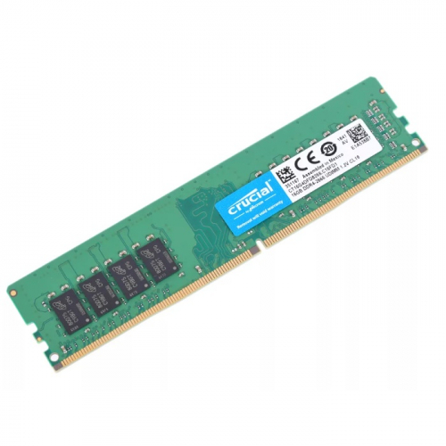 Модуль памяти Crucial CT16G4DFD8266, DDR4 DIMM 16GB 2666MHz, PC4-21300 Mb/s, CL19, DRx8 RTL, 1.2V (CT16G4DFD8266)