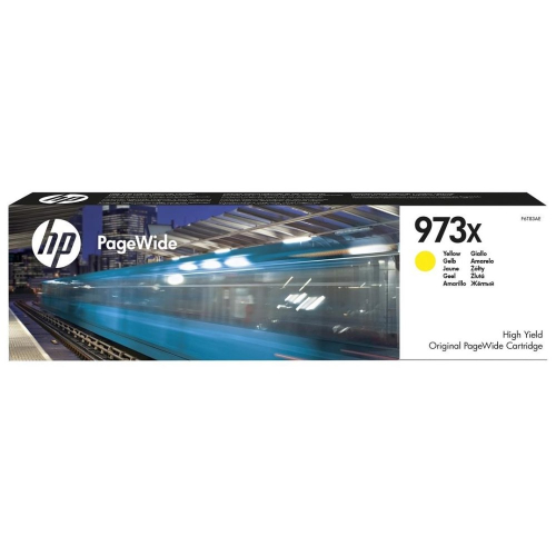 Картридж HP 973X желтый / 7000 страниц (F6T83AE)