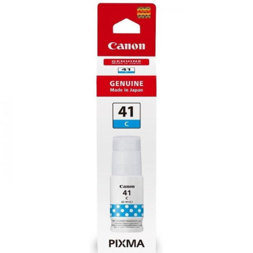 Картридж струйный Canon GI-41C синий 70 мл для Canon Pixma G3460/ G1420/ G3420/ G3460/ G2420/ G2460 (4543C001)