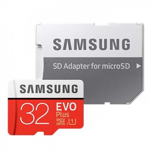 Карта памяти Samsung EVO Plus microSDHC 32GB Class10 (MB-MC32GA/RU) фото 2