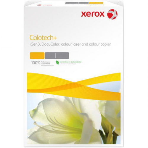 Бумага XEROX Colotech Plus без покрытия ,белизна 170CIE A4/ 120 г/ м²/ 500 л. грузить кратно 4 шт. (003R98847)