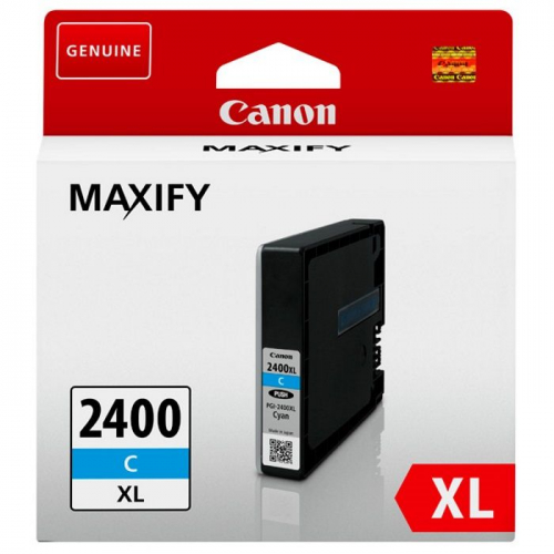 Картридж CANON PGI-2400XL C, голубой, 1755 страниц, для MAXIFY iB4040/ МВ5040/ МВ5340 (9274B001)