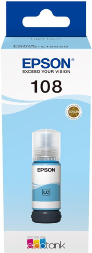 EPSON C13T09C54A Картридж 108 EcoTank Ink для Epson L8050/ L18050, Light Cyan 70ml