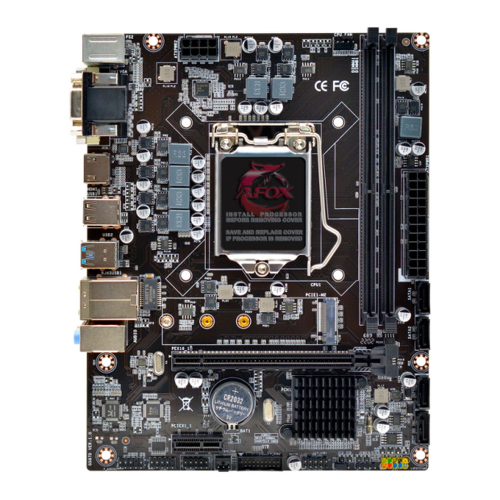 AFOX Motherboard Intel H510, INTEL Socket 1200, Micro-ATX (17*22cm) (IH510-MA2-V2)