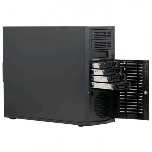 Серверный корпус Supermicro SuperChassis 733TQ-500B MT/ noHDD (up 4LFF)/ 1x 500W (CSE-733TQ-500B) фото 2