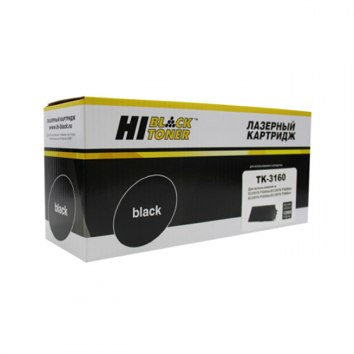 Тонер-картридж Hi-Black HB-TK-3160 черный 25000 страниц для Kyocera P3045dn/ P3050dn/ P3055dn (797026724)