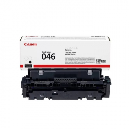 Тонер-картридж Canon CRG 046 BK, черный, 2200 стр., для i-SENSYS LBP653Cdw/ LBP654Cx/ MF732Cdw/ MF734Cdw/ MF735Cx (1250C002)