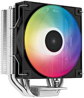 Устройство охлаждения(кулер) Deepcool AG400 LED Soc-AM5/ AM4/ 1151/ 1200/ 1700 4-pin 18-32dB Al+Cu 220W 614gr LED Ret