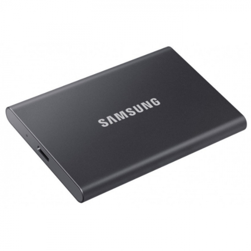 Внешний SSD Samsung T7 1TB USB-C серый (MU-PC1T0T/ WW) (MU-PC1T0T/WW) фото 3
