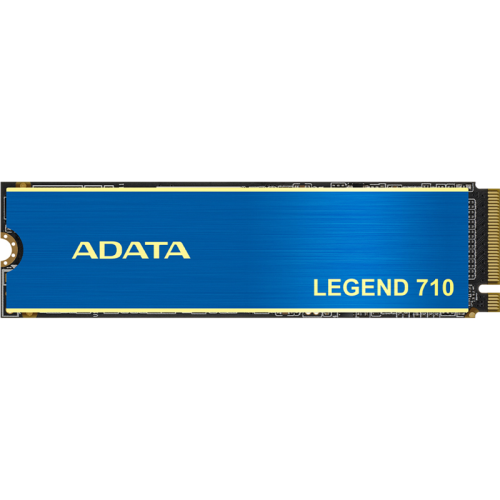 ADATA SSD LEGEND 710, 512GB, M.2(22x80mm), NVMe 1.4, PCIe 3.0 x4, 3D NAND, R/ W 2400/ 1000MB/ s, IOPs 90 000/ 150 000, TBW 130, DWPD 0.23, with t Heat Sink (ALEG-710-512GCS)