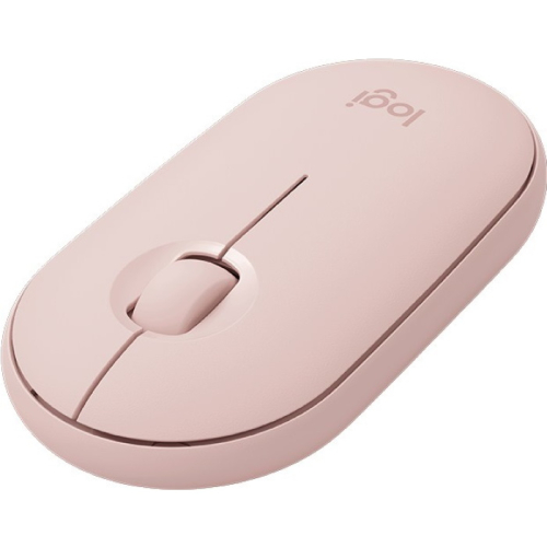 Мышь LOGITECH M350 Pebble розовая беспроводная Bluetooth, USB, 3 кн., 1000 dpi, 1 x AA, (910-005575) фото 2
