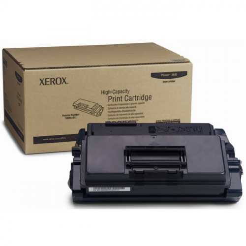 Тонер-картридж Xerox 106R01372 черный 20000 страниц для Xerox Ph 3600