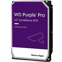 Жесткий диск 18TB HDD Western Digital Purple Pro 3.5" SATA III 6Gb/ s 7200 rpm, 512mb (WD181PURP)