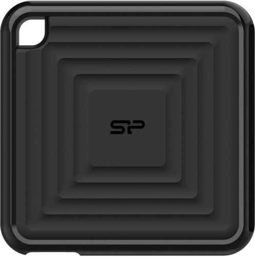 External SSD Silicon Power 2.0TB PC60 <SP020TBPSDPC60CK> (USB 3.2 Gen2, 540/ 500Mbs, 80х80х11.2mm, 46g) Black