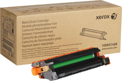 Драм-картридж XEROX VersaLink C600/ C605 черный (40K) (108R01488)