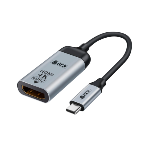 GCR Адаптер-переходник USB Type C > HDMI 4K 60Hz , M/ F (GCR-53394)