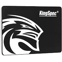 Твердотельный накопитель/ Kingspec SSD P4-240, 240GB, 2.5" 7mm, SATA3, R/ W 540/ 480MB/ s, IOPs н.д./ н.д., TBW 60, DWPD 0.23 (3 года)