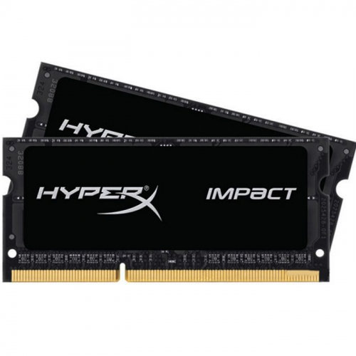 Модуль памяти Kingston DDR3L SODIMM 8GB (2x4GB) 2133MHz PC17000 CL11 1.35V HyperX Impact (HX321LS11IB2K2/8)