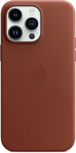 Чехол (клип-кейс) Apple для Apple iPhone 14 Pro Max Leather Case with MagSafe A2909 коричневый (MPPQ3ZM/ A) (MPPQ3ZM/A)