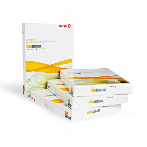 Бумага XEROX Colotech Plus без покрытия 170CIE A3 420x297мм 280 г/ м² 250 листов 4шт (003R98980)