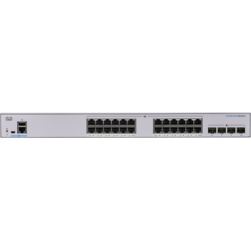 Коммутатор Cisco CBS350-24T-4X 24x GbE, 4x SFP+ (CBS350-24T-4X-EU) фото 2