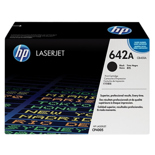 Картридж HP 642A, черный / 7500 страниц (CB400A)