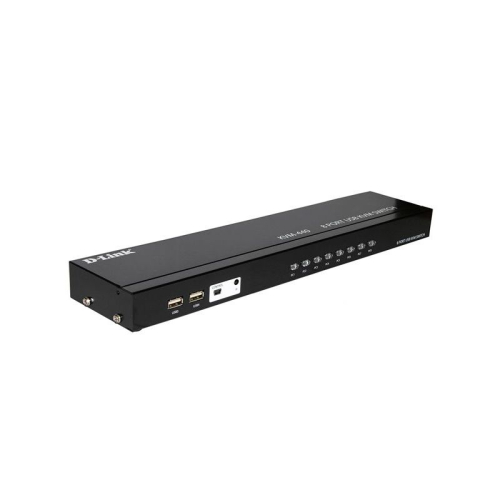 D-Link 8-port KVM Switch, VGA+USB ports (KVM-440/C3A)