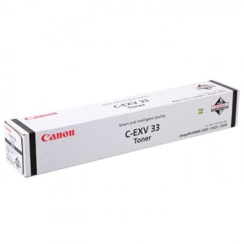 Тонер-картридж Canon C-EXV33 черный туба 14600 страниц для копира IR2520/ 2525/ 2530 (2785B002)