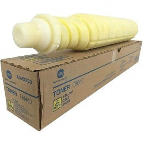 Тонер-картридж Konica-Minolta TN-619Y желтый 71000 страниц для bizhub PRESS C1060/1070/1070P (A3VX250)