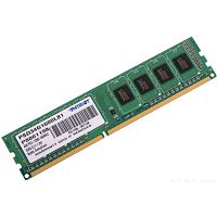 Модуль памяти Patriot PSD34G1600L81, DDR3 DIMM 4GB 1600MHz, PC3-12800 Mb/ s, CL11, 1.35V, SR RTL (PSD34G1600L81)