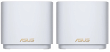 ASUS XD5 (W-1-PK)/ / 2 access point, 802.11b/ g/ n/ ac/ ax, до 574 + 1201Mbps, 2,4 + 5 gGz, white ; 90IG0750-MO3B40 (XD5 (W-2-PK))